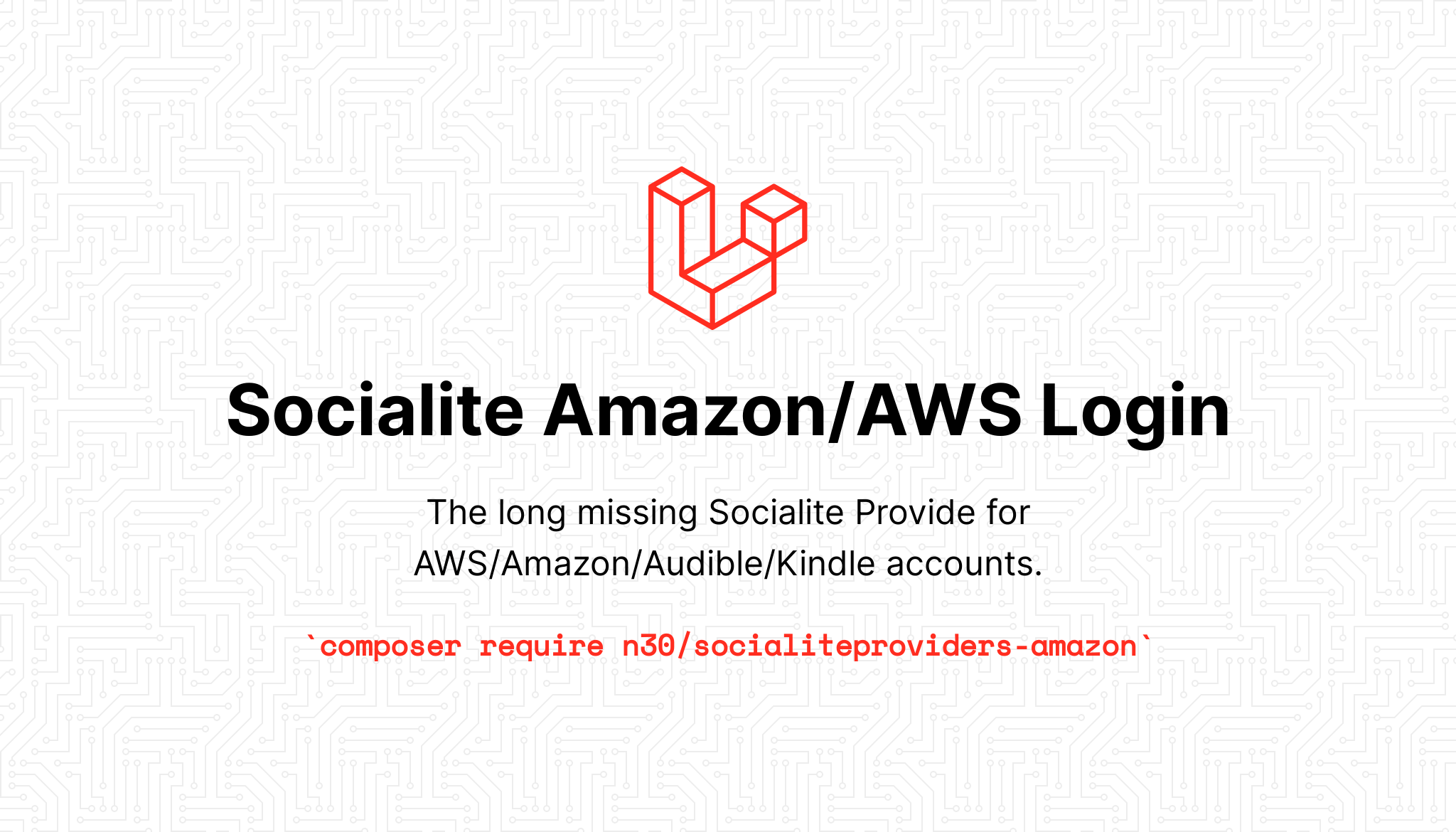 GitHub N30/AmazonSocialite Laravel Socialite for Login with Amazon
