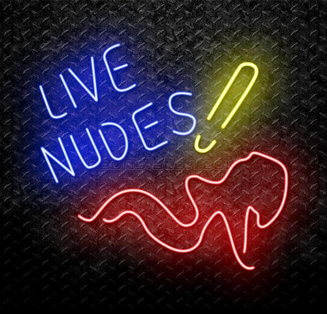 Buy Live Nudes Neon Sign Online // Neonstation