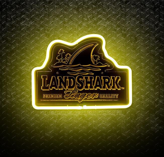 LandShark Premium Lager Quality 3D Neon Sign For Sale // Neonstation