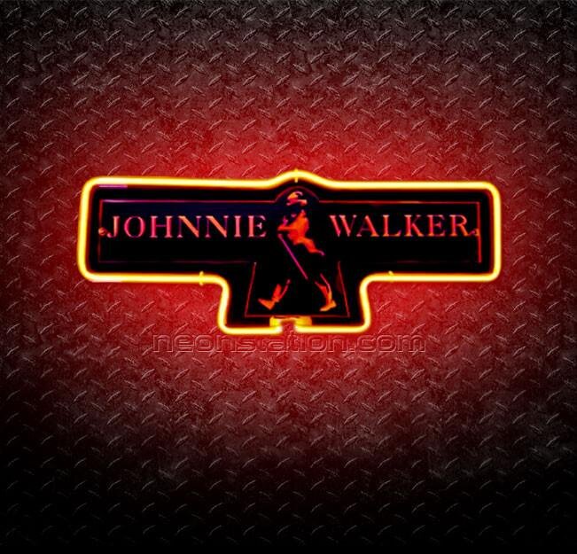 Johnnie Walker 3D Neon Sign For Sale // Neonstation