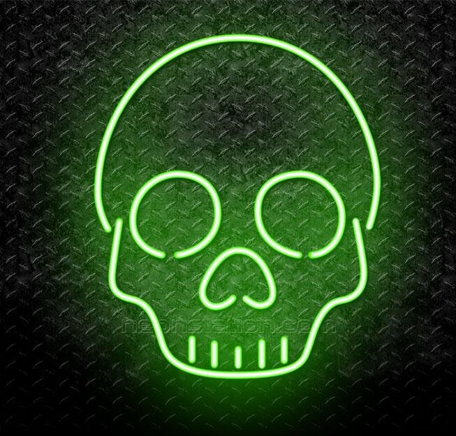 Skull Neon Sign For Sale // Neonstation