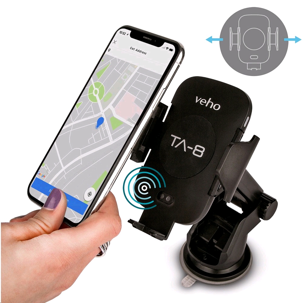 Veho Wireless Charger Mobile Phone Holder (VAA014TA8) Neon Technology