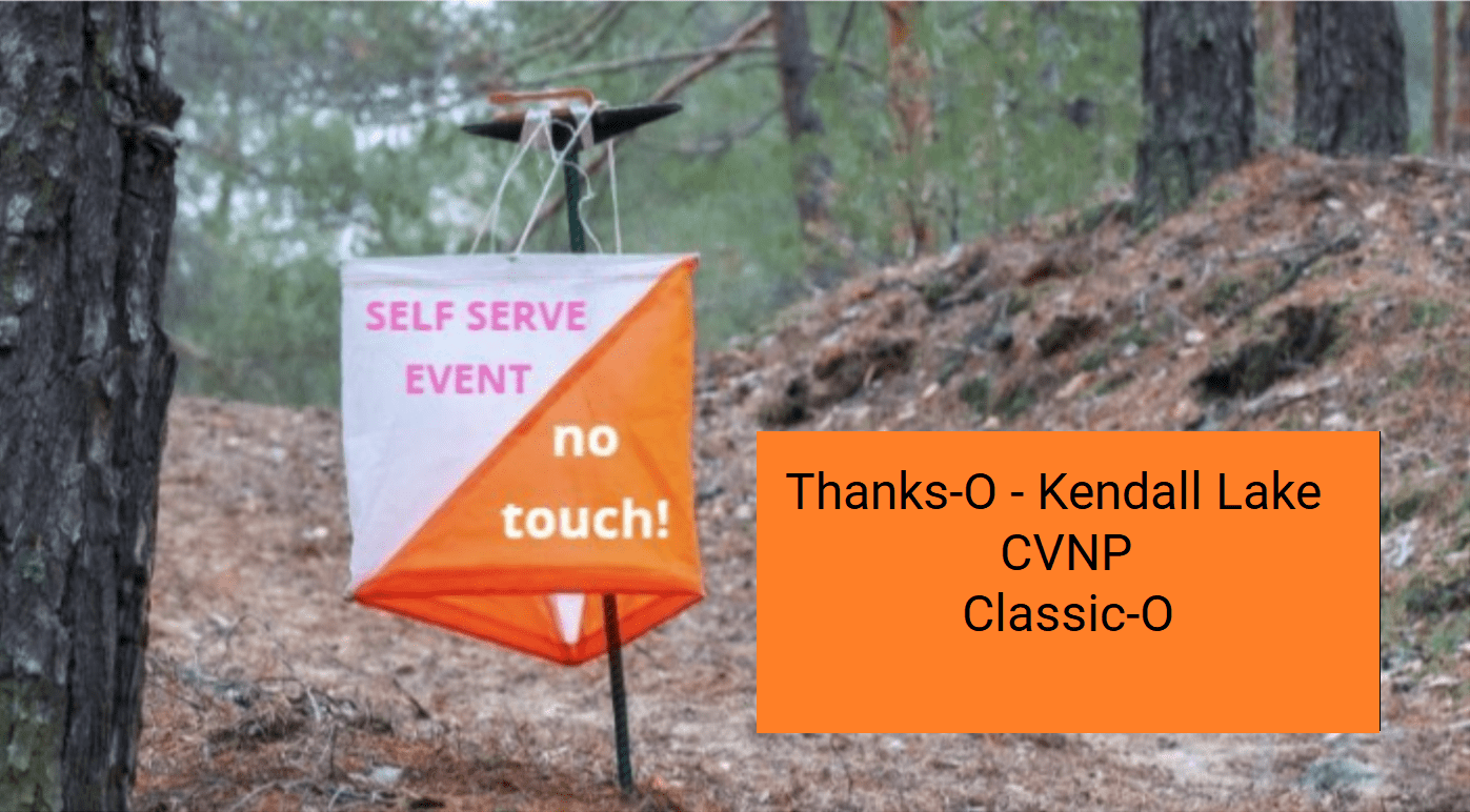 ThanksO at Kendall Lake CVNP Self Serve ClassicO Event November