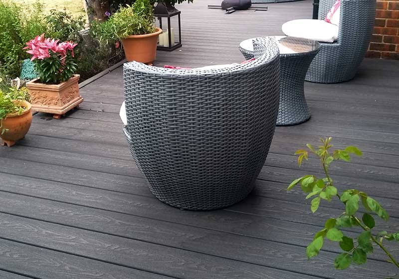 Grey Composite Decking NeoTimber® Composite Decking