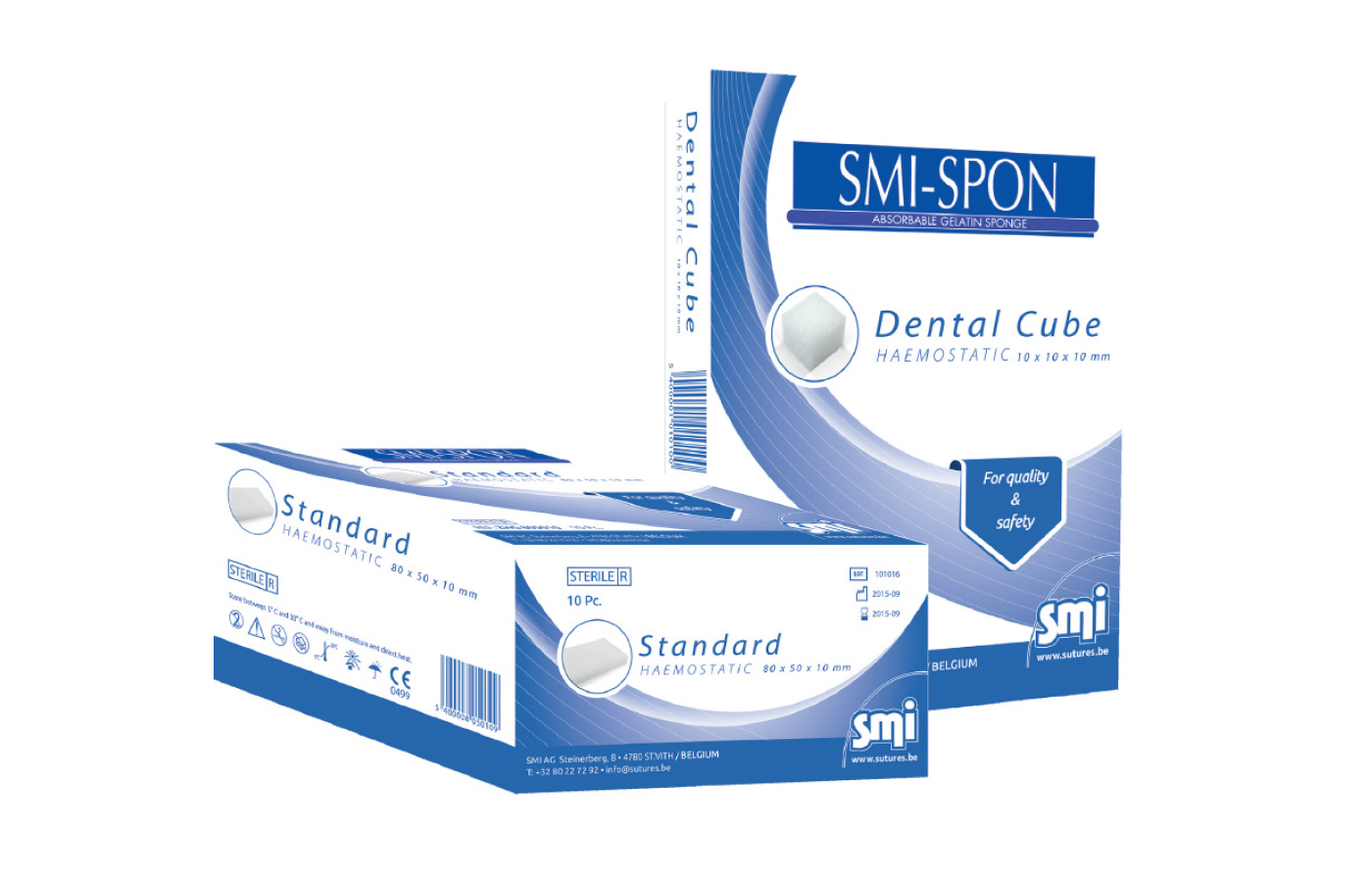 Smi Spon Dental Cube (Absorbable Gelatin Sponge)