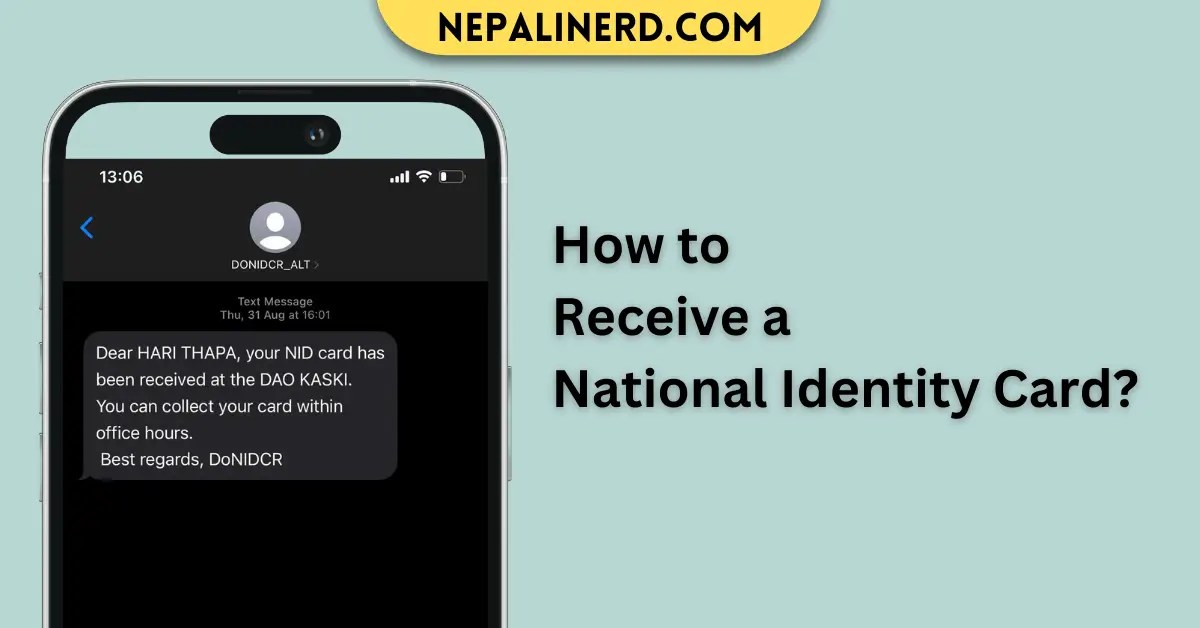 When And How To Receive A National Identity Card In Nepal? Nepali Nerd