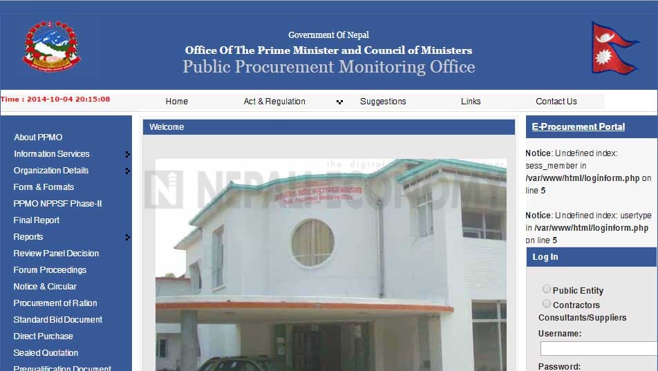 All government bidding info on one portal Nepali Economy