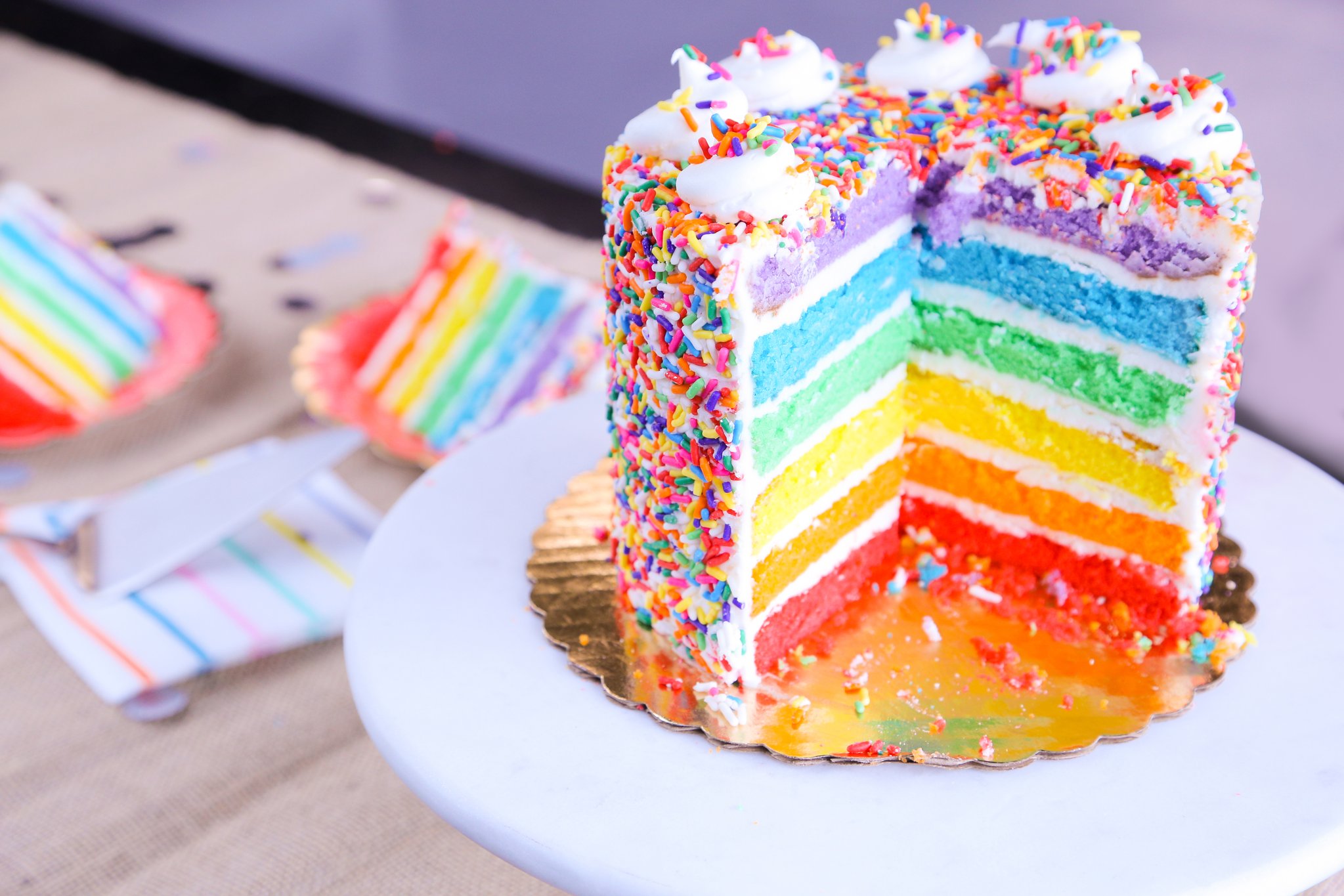 carlo's bakery rainbow cake ingredients Cary Bowden
