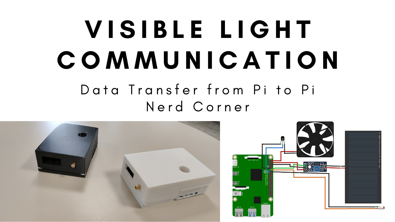 Data transfer via VLC (LiFi) Raspberry Pi project 2024!