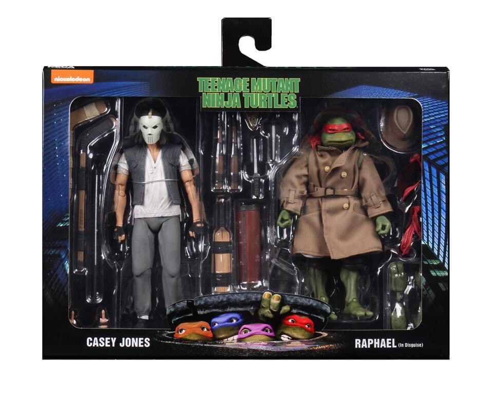 Neca Teenage Mutant Ninja Turtles Casey Jones & Raphael in
