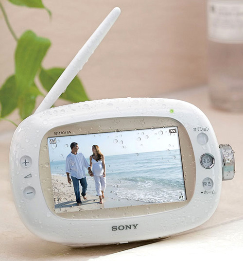 Sony releases waterproof portable TV with mini DVR NerdBeach