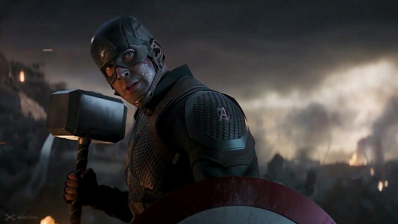Crowd Goes Wild Over Captain America Wielding Thor’s Hammer in “Endgame”