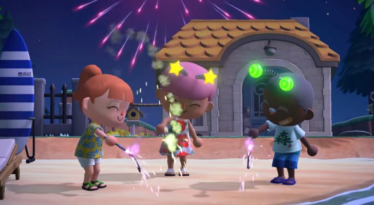 "Animal Crossing New Horizons" Update Adds Fireworks, Dreams and More