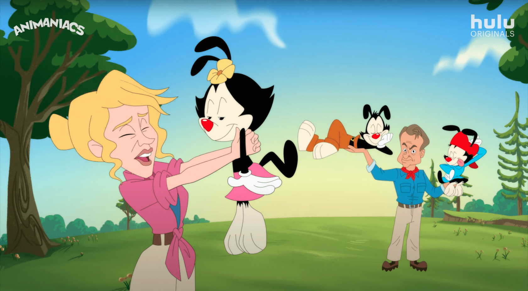 "Animaniacs" Meets "Jurassic Park" in Hulu Teaser for New Series
