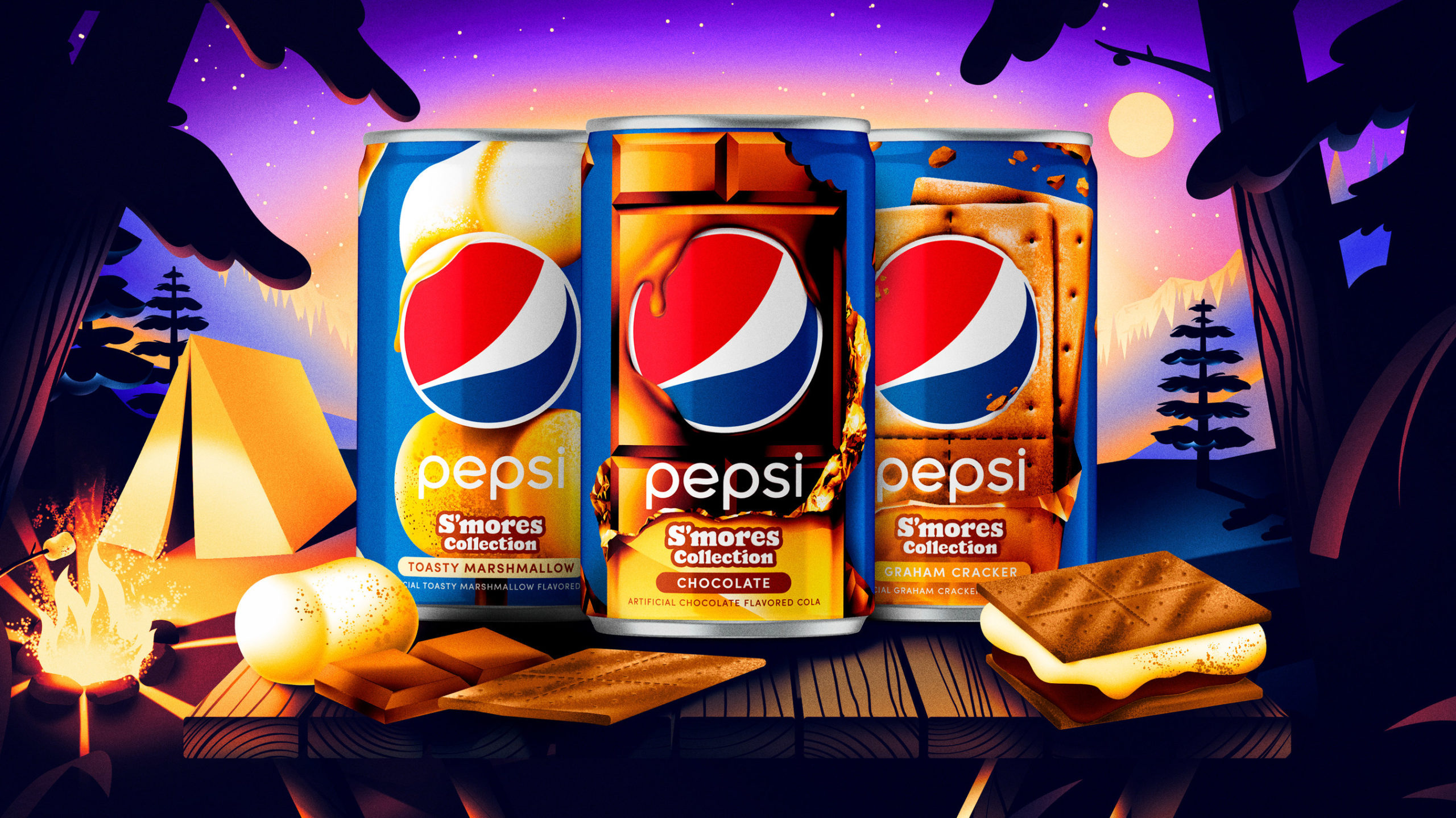 Pepsi Fall With 3 S’moresInspired Flavors