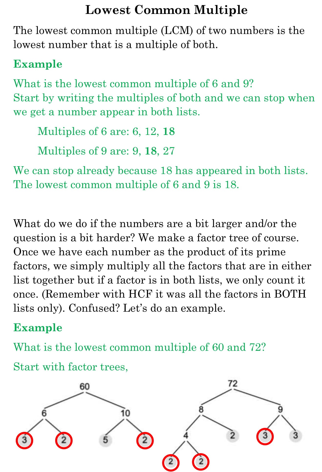 Lowest Common Multiple – Nerd Herd Corner