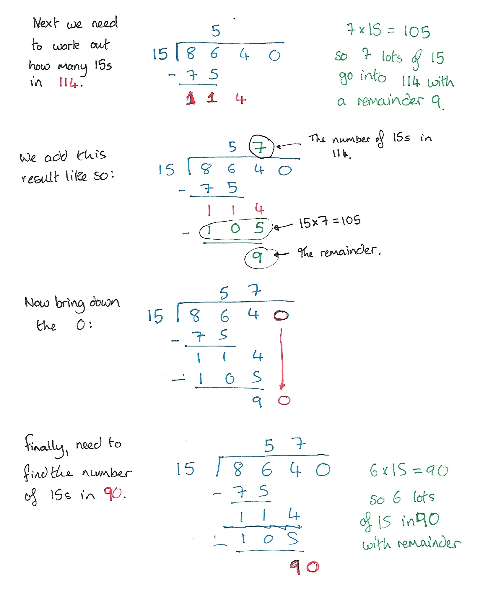 Long and Short Division Nerd Herd Corner
