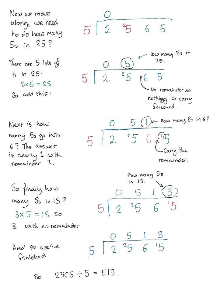 Long and Short Division Nerd Herd Corner