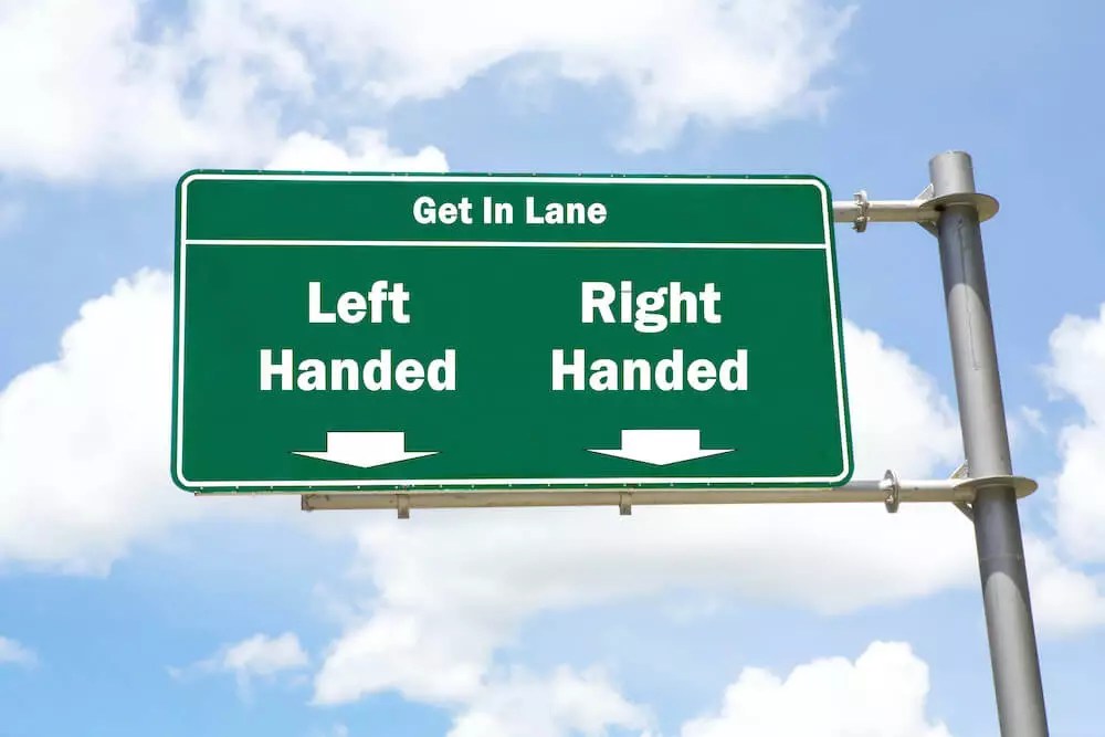 Lefthanded discrimination history. Is it a sin?