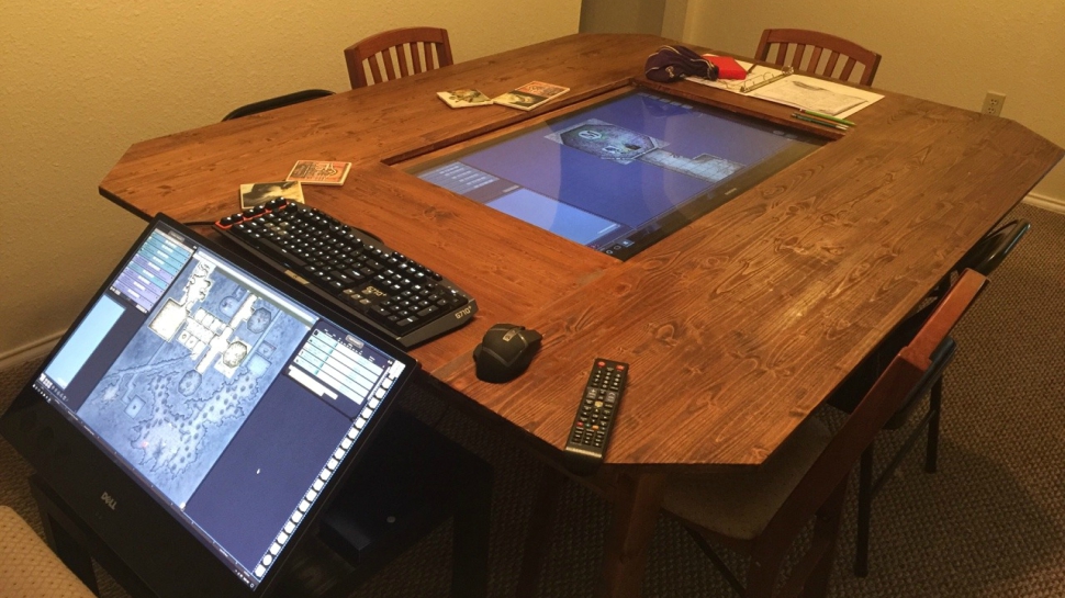 Custom Digital Dungeons and Dragons Table Lets You Play in 4k Nerdist