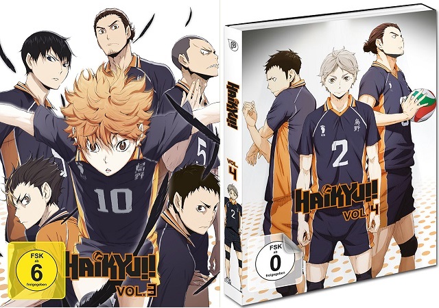 Anime im Test HAIKYUU Vol. 3 und 4