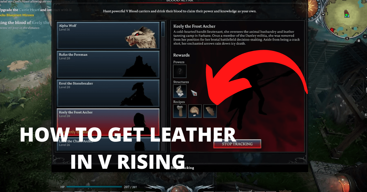 How to Get and Craft Leather V Rising Nerd Lodge