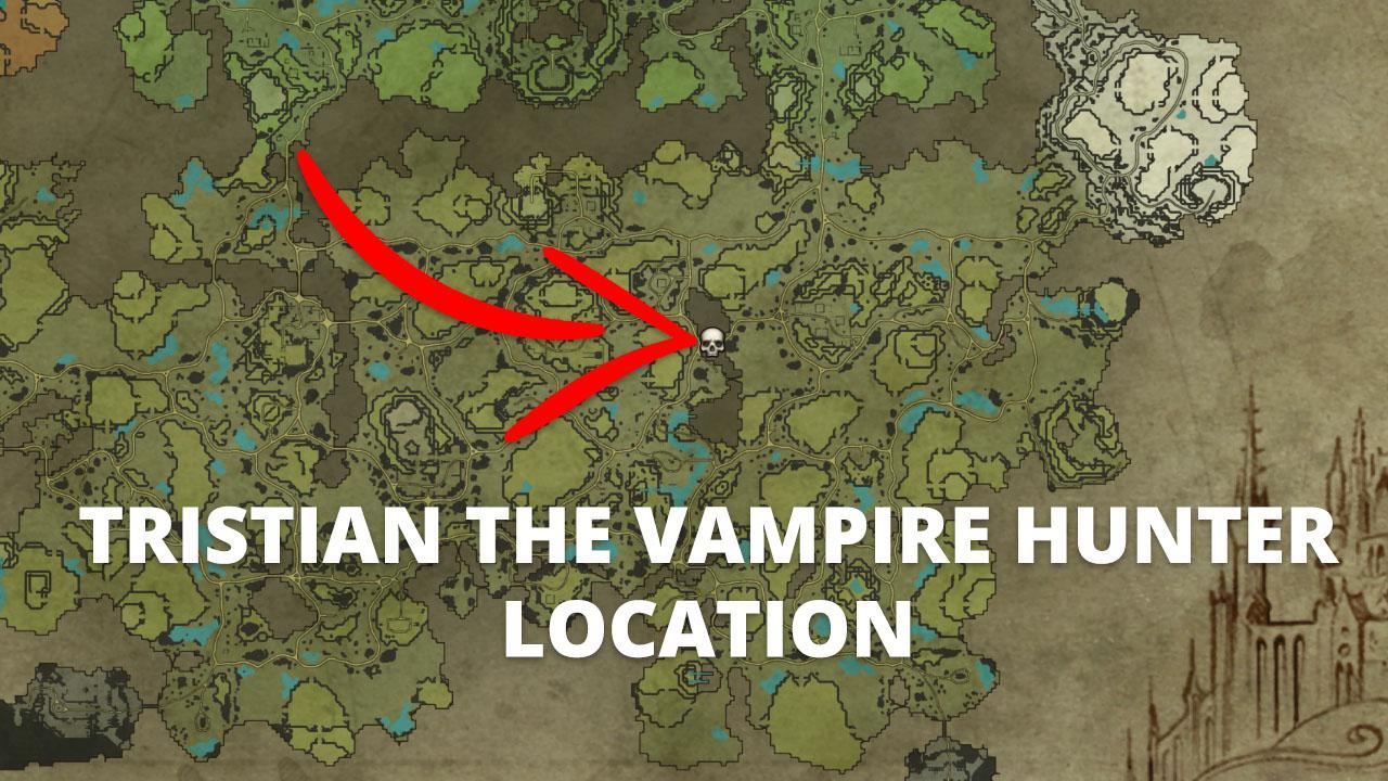 Tristan the Vampire Hunter Location in V Rising Nerd Lodge