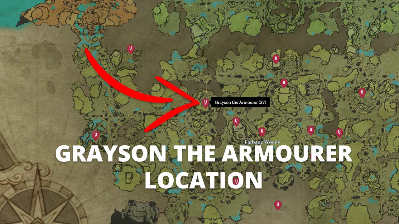 Grayson the Armourer Location in V Rising Nerd Lodge