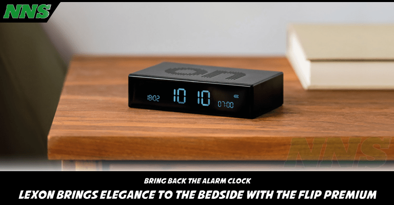 Lexon Design Brings A Premium Version Of The Flip To Market - Nerd News