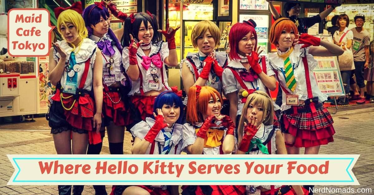 Where Hello Kitty Serves You Food - Maid Cafe Tokyo