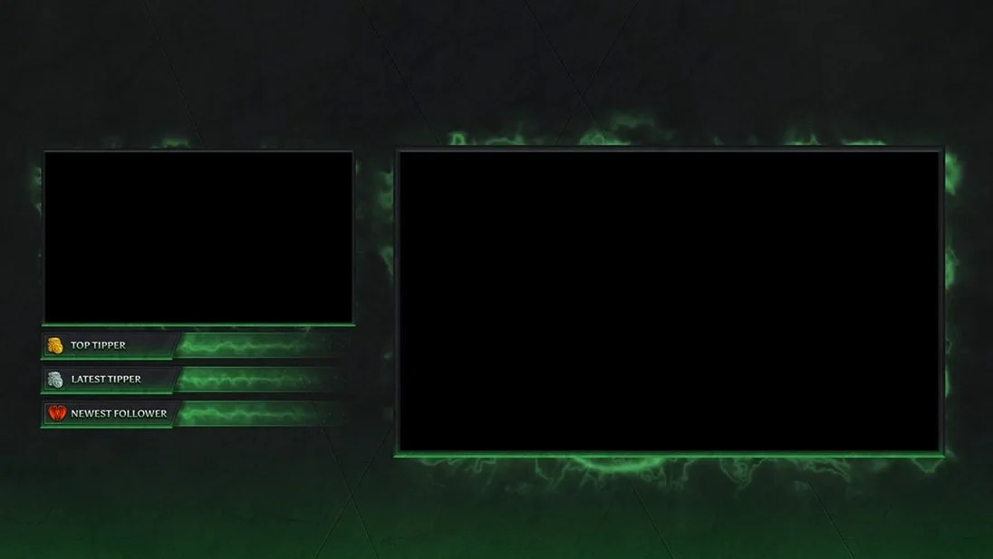 MOBA Hero Animated Stream Package Nerd or Die