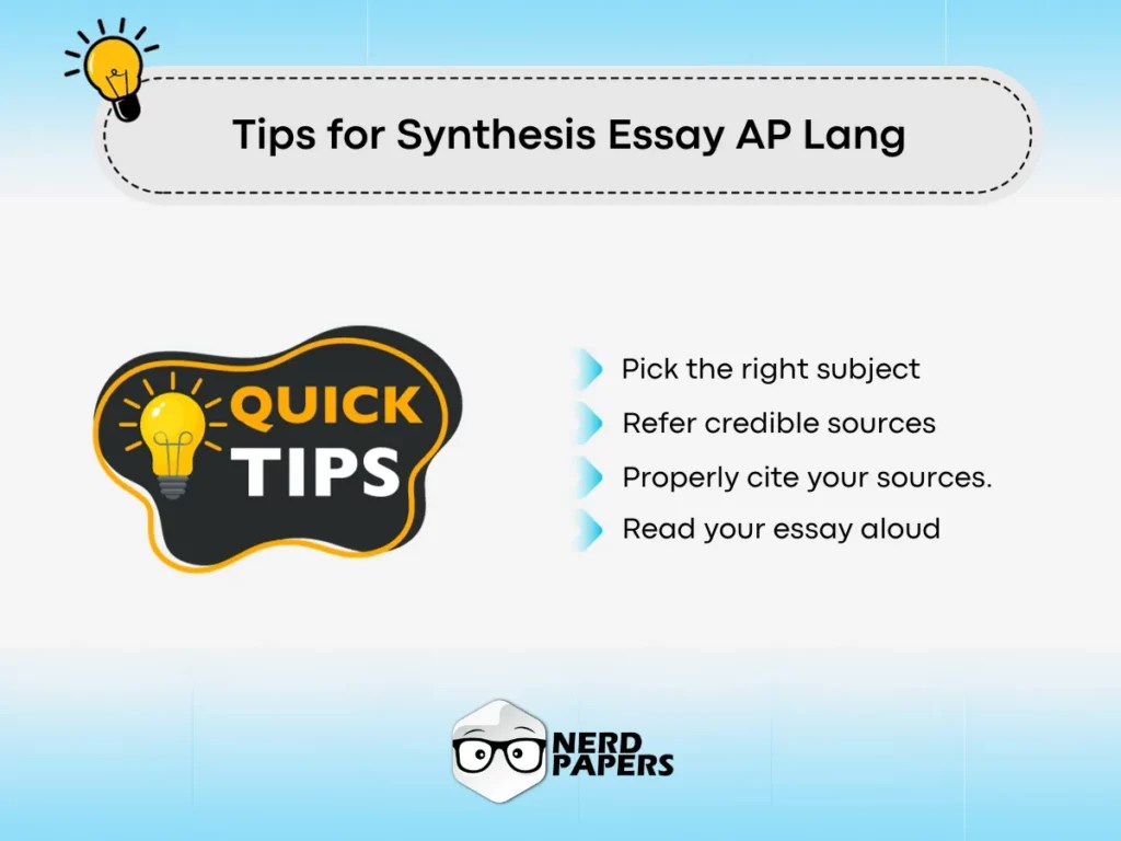 AP Lang Synthesis Essay Complete Guide