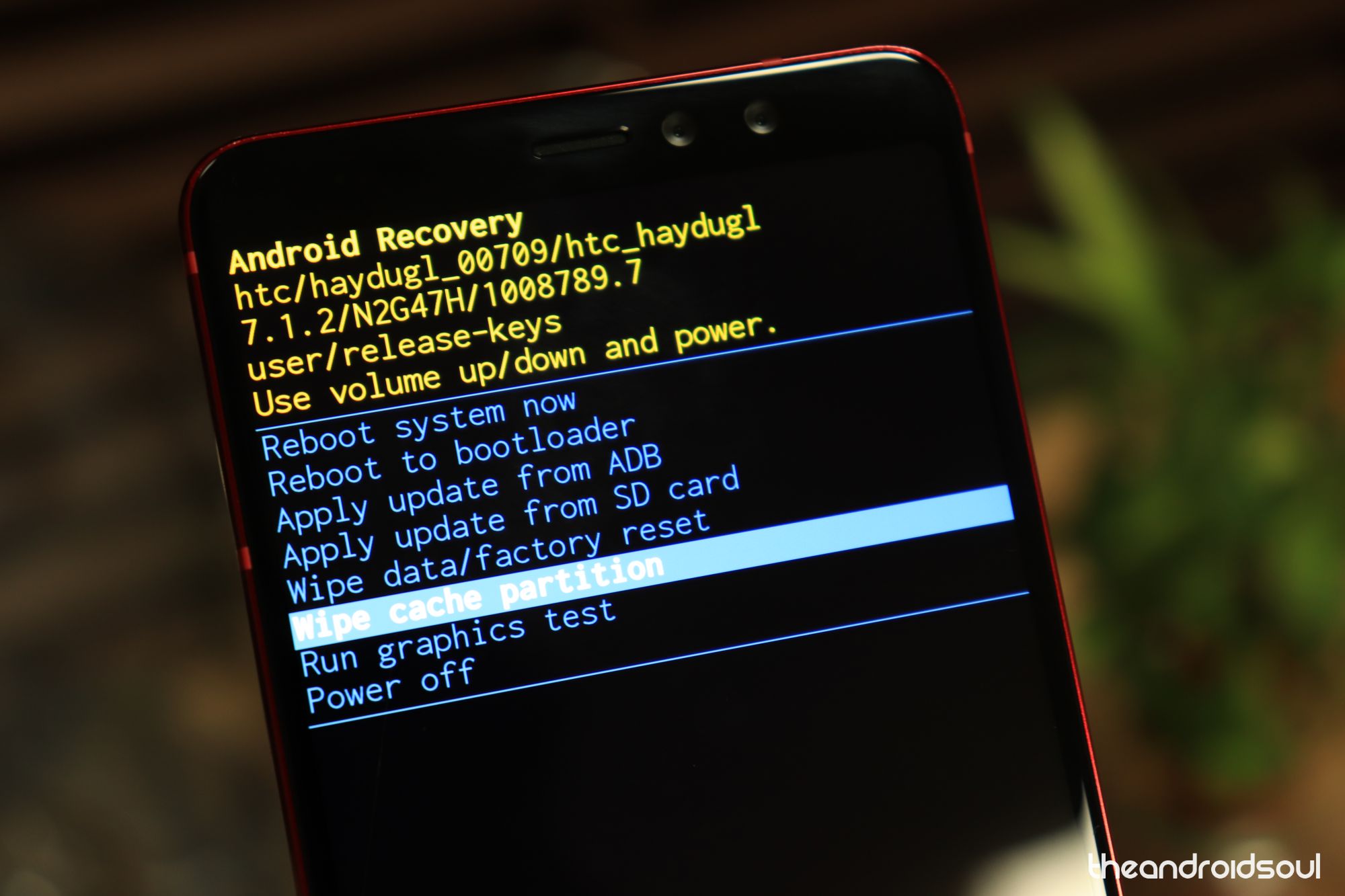 How to wipe cache partition on an Android device