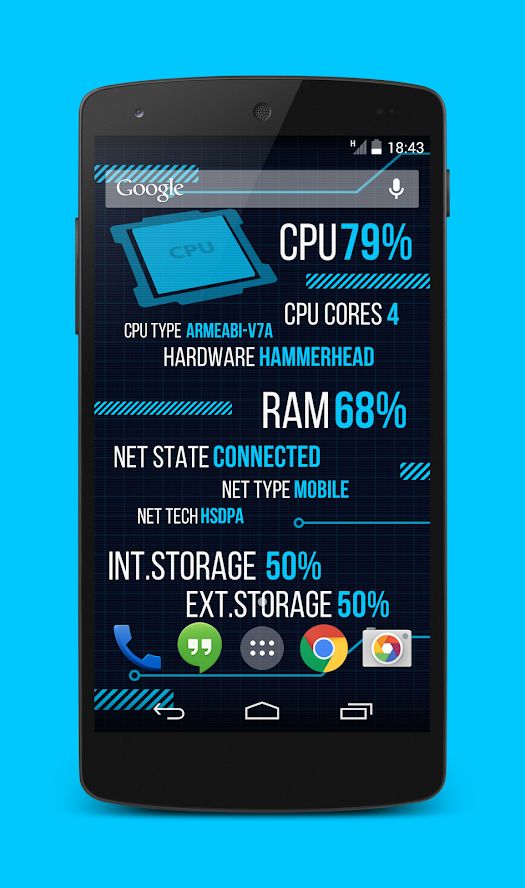 Best Android Apps to Display Hardware Info as Live Wallpaper