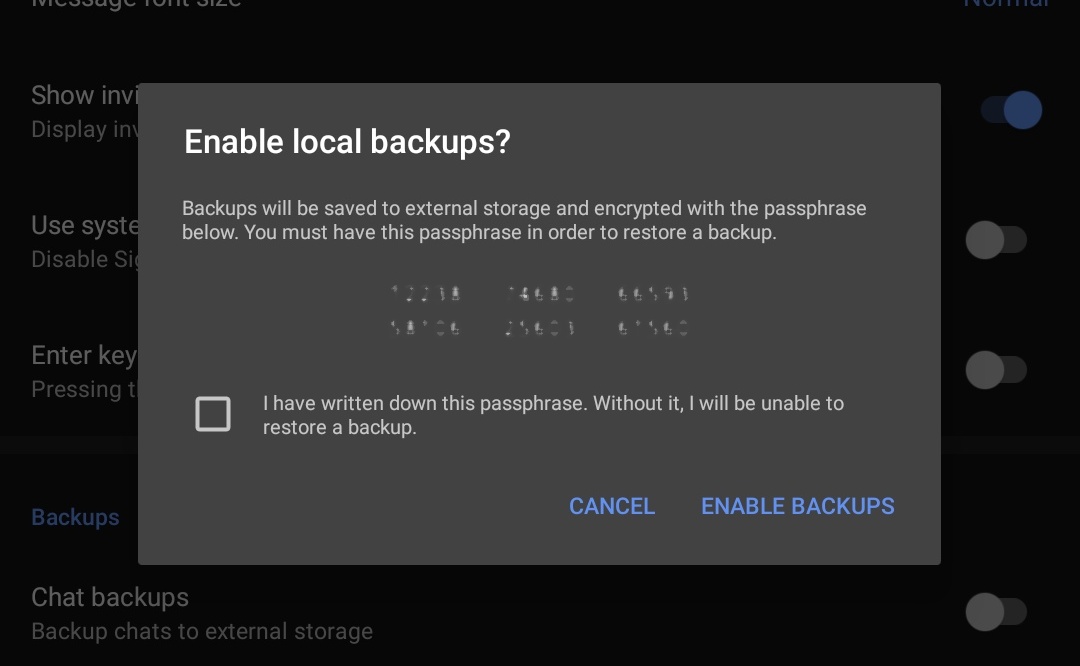 final 10 Как восстановить переписку в сигнале