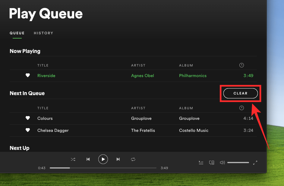 3 Ways to Clear Play Queue On Spotify