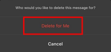 delete a message 1 как удалить сигнал с телефона