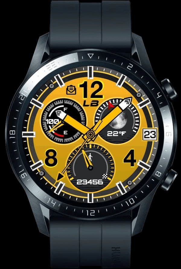 Best Watches Faces for Huawei Watch GT/GT2/GT2E
