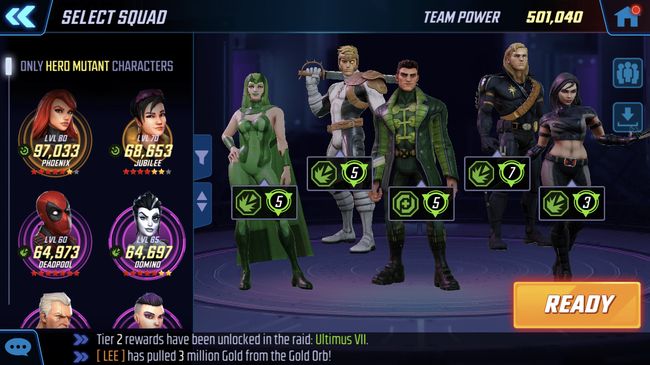 Marvel Strike Force Beating Doom Campaign Nodes 44 to 46 Nerds on