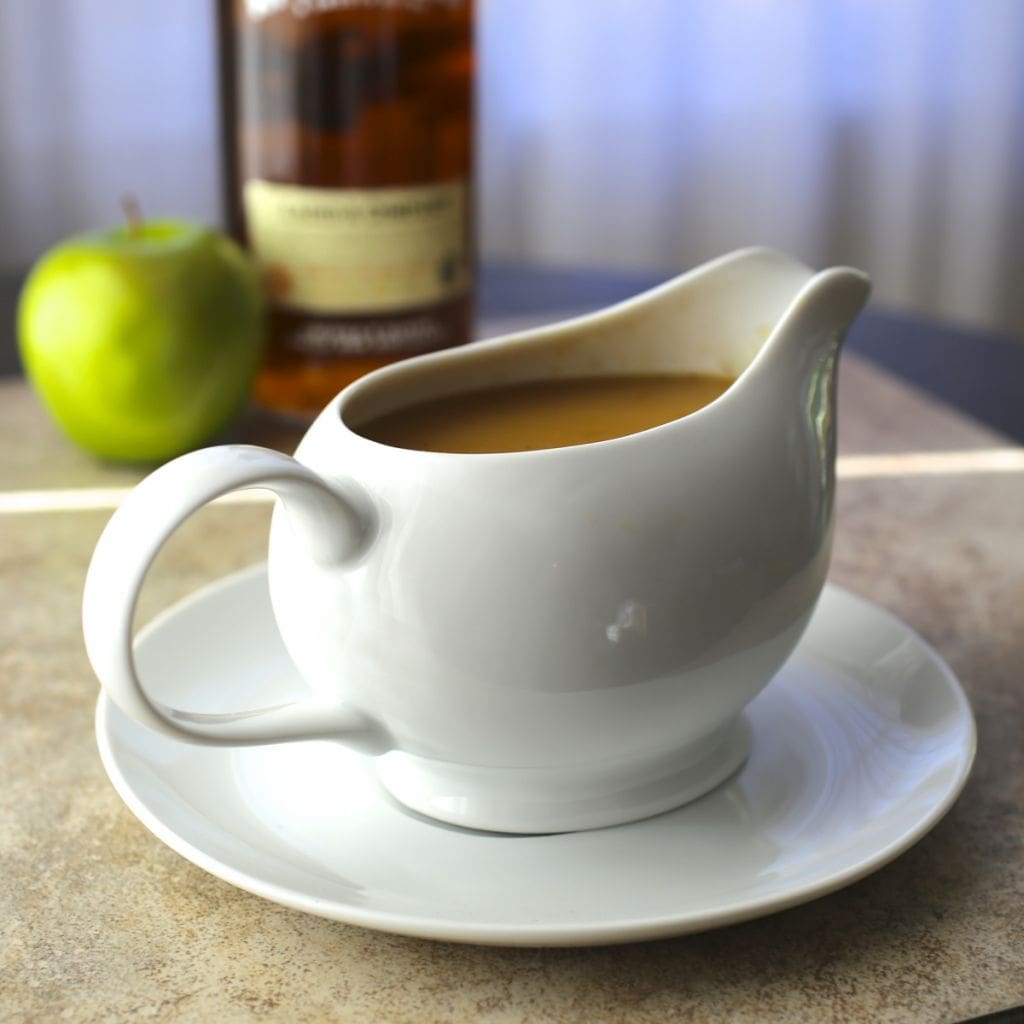 Make Ahead Turkey Gravy with Calvados (Apple Brandy) Nerds with Knives