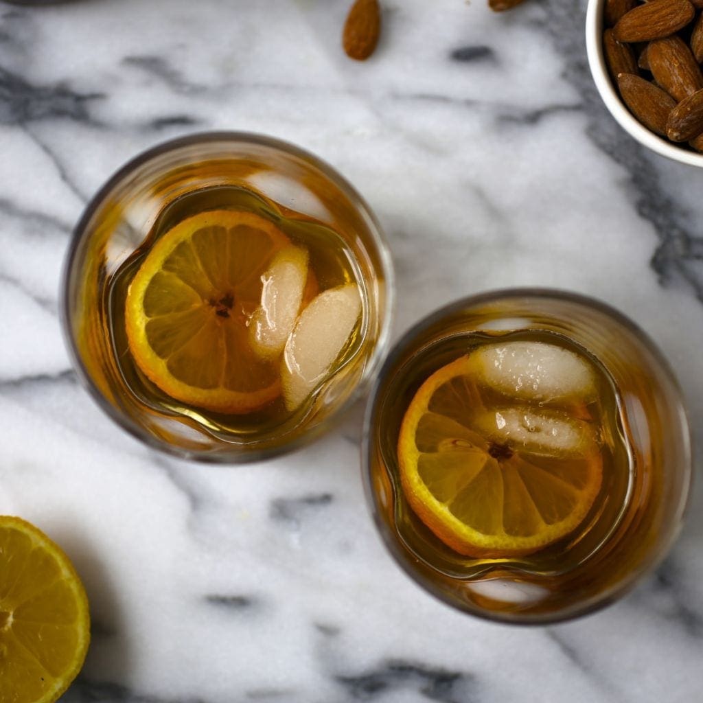 Our winter warmer — Maplesyrup Old Fashioned Nerds with Knives