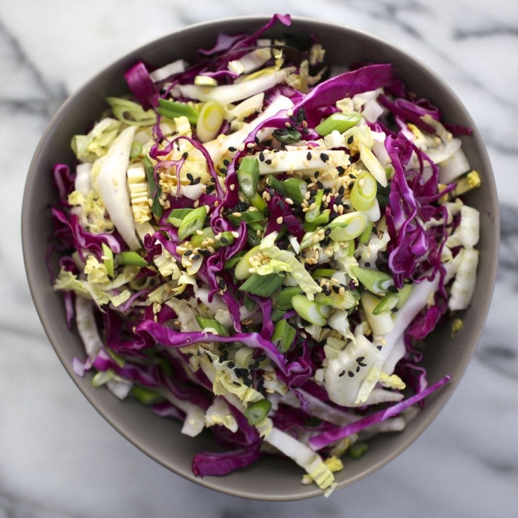 Asian Cabbage and Fennel Salad Nerds with Knives