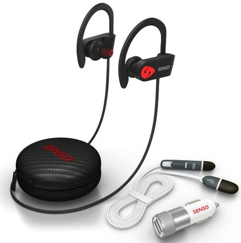 SENSO S-250 ActivBuds Bluetooth Headphones Review - Nerd Techy