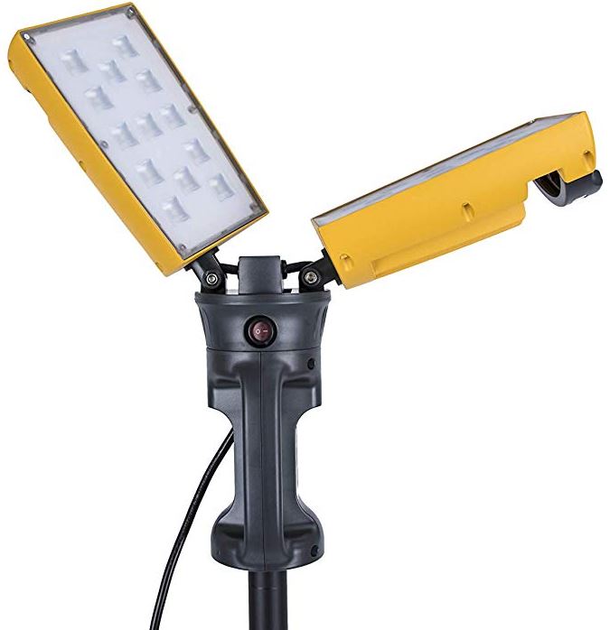 Review of the Lutec 7000 Lumen 93 Watt DualHead LED Work Light