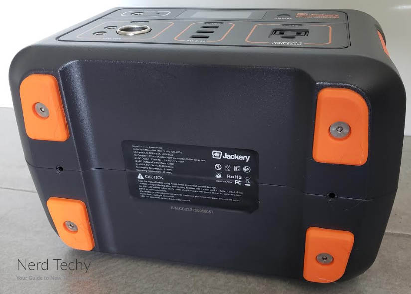 Jackery Explorer 500 Portable Power Station Review Nerd Techy