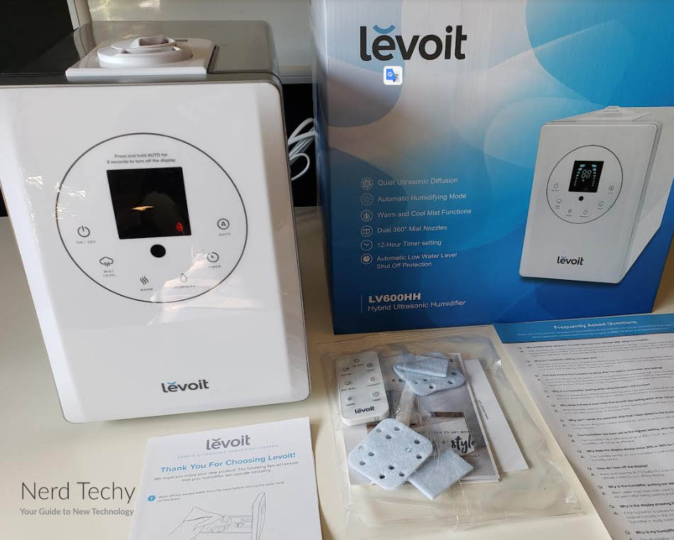 Review of the Levoit LV600HH Hybrid Ultrasonic Humidifier - Nerd Techy