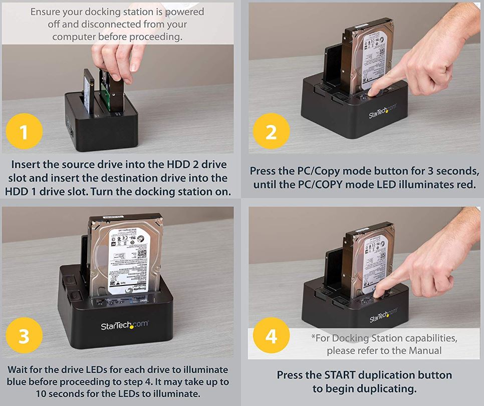 Best Hard Drive Duplicator/Cloner Docking Station for 2023