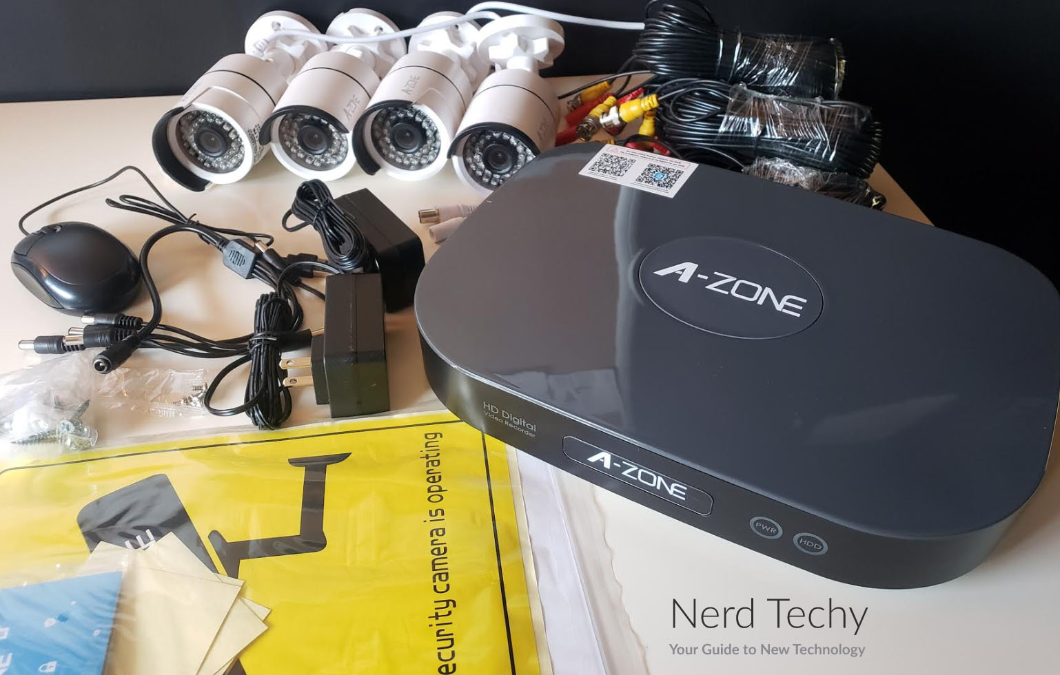 Review of the AZONE 8Channel Home Security Camera System Nerd Techy