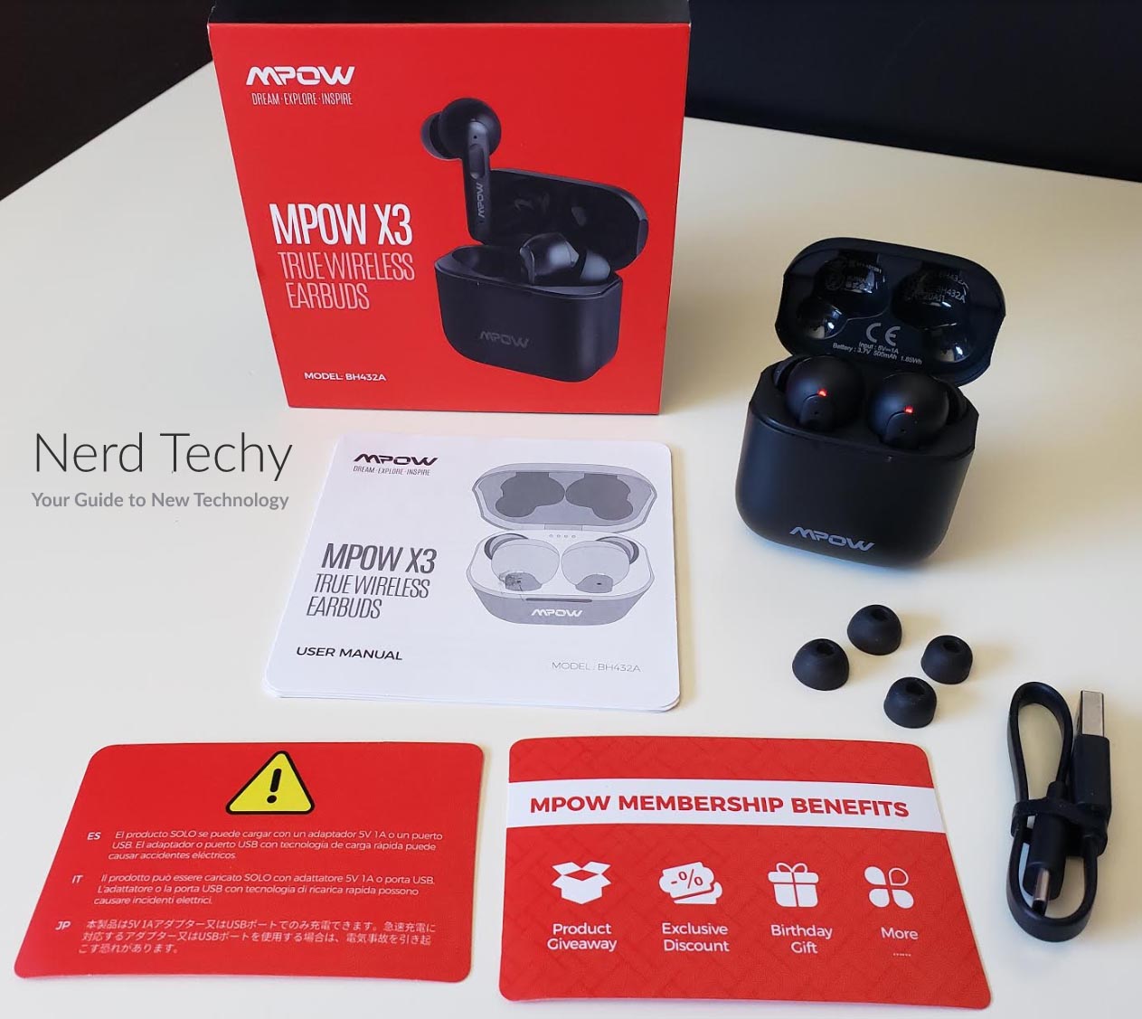 InDepth Review of the Mpow X3 True Wireless Earbuds Nerd Techy