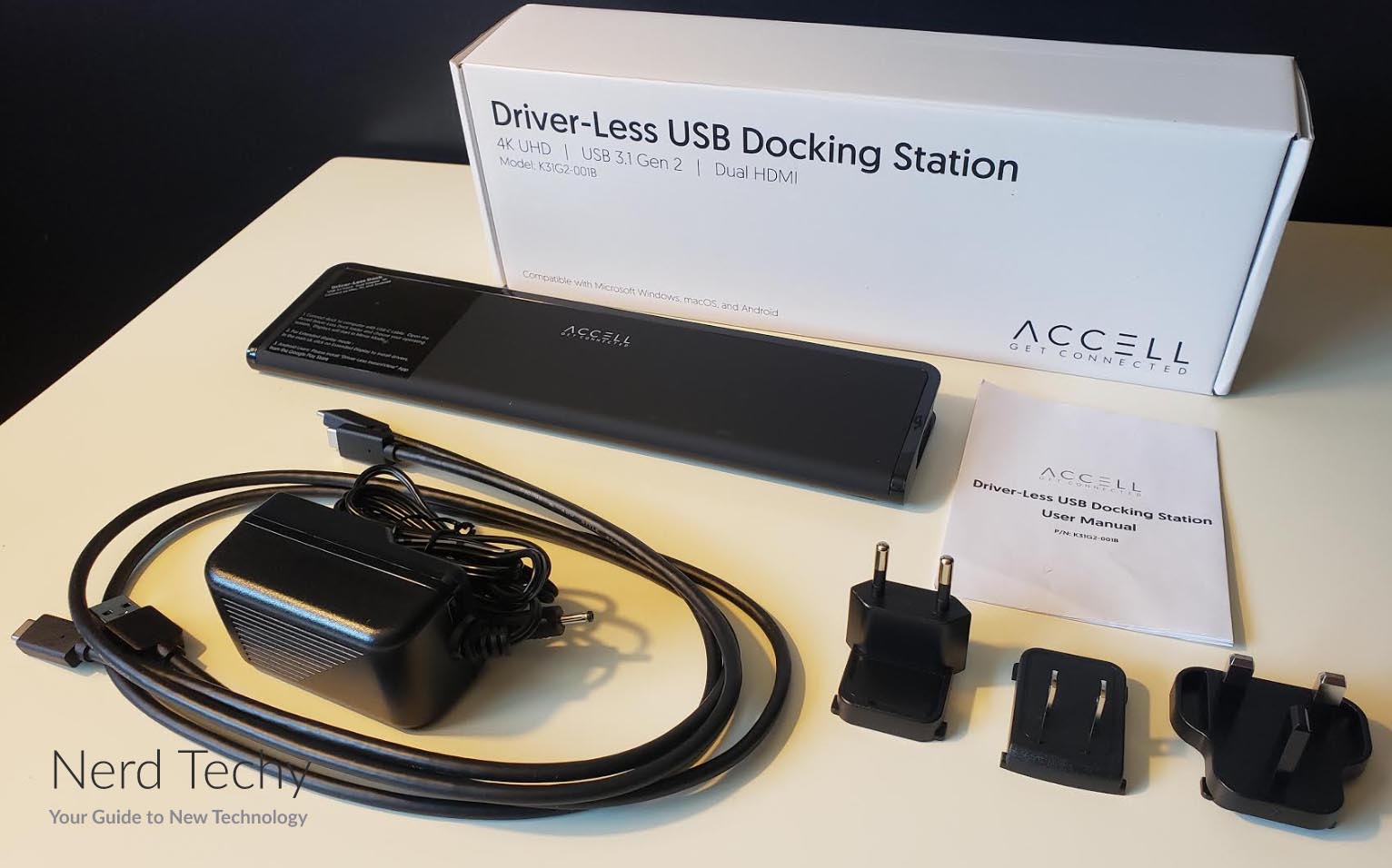 Accell DriverLess USBC 4K Docking Station Review Nerd Techy